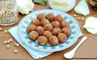 ✶ КОНФЕТЫ ИЗ НУТА СВОИМИ РУКАМИ ✶ ВКУСНО Как сделать полезные конфеты ✶ Диетические рецепты из нута