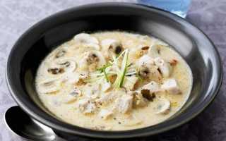 Шампиньоны в сливочном соусе, в сливках: вкусные тушеные, жареные грибы на сковороде