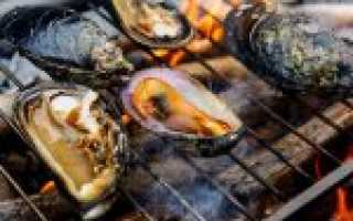 Морепродукты на мангале и барбекю: 5 рецептов с фото