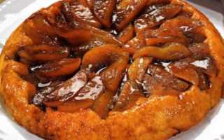 Шарлотка с карамелизированными яблоками в духовке: 5 рецептов