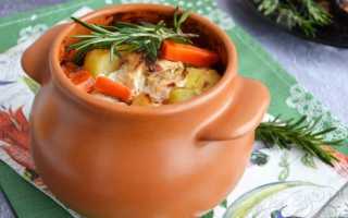 Мясо в горшочке с овощами — очень вкусный пошаговый рецепт