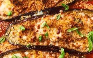 Рецепты фаршированных баклажан с мясным фаршем запеченных в духовке