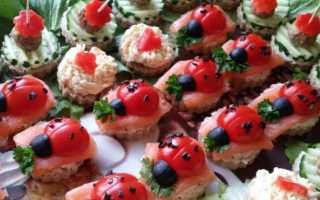 Бутерброды на праздничный стол — 10 самых вкусных рецептов