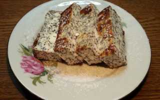 Творожная запеканка с маком и яблоками: рецепт с фото