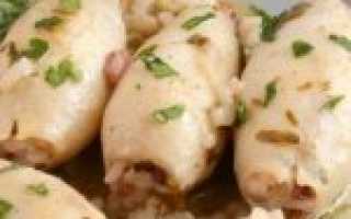 Фаршированные кальмары в духовке – 6 простых и вкусных рецептов приготовления