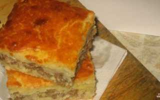 Заливной пирог с мясом — 7 самых вкусных рецептов