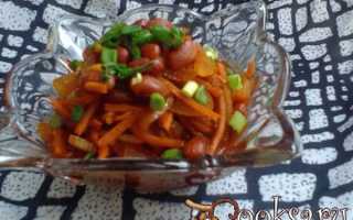 Сытный и полезный салат из фасоли с морковью, мясом, грибами и сыром. Лучшие рецепты салата из фасоли с морковью: будничные, праздничные